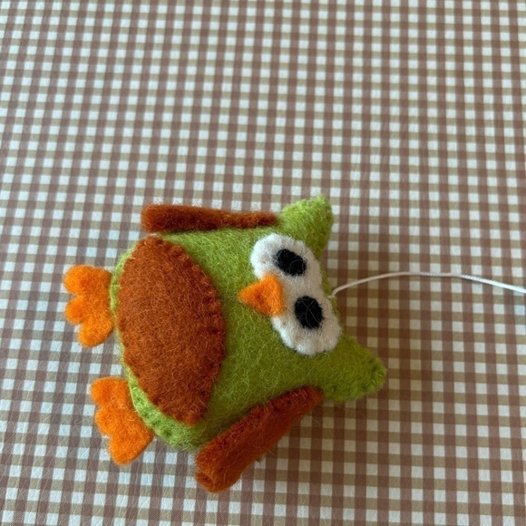 Woodland Animals mushroom nursery mobile handmade Fair trade Felt. Multicolor - Picture 12 of 13